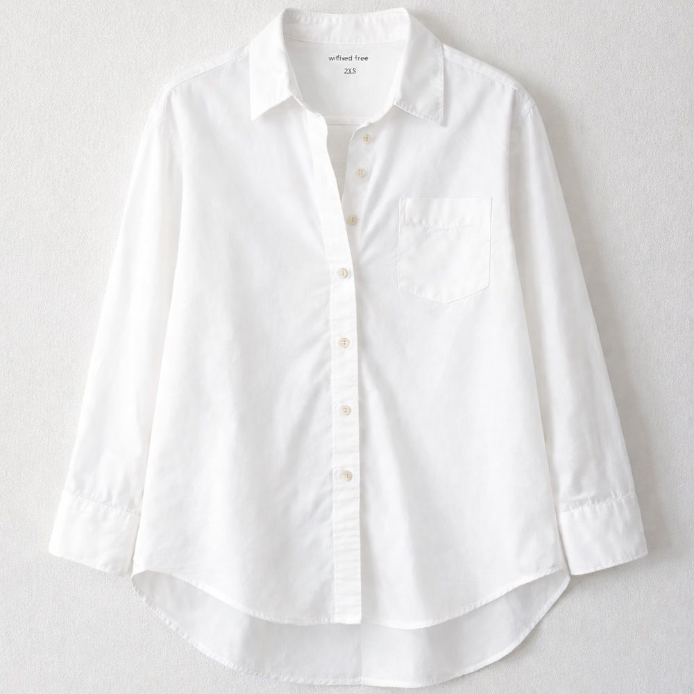 Aritzia Wilfred Relaxed Button Down